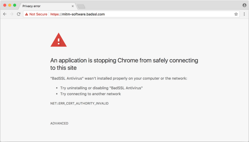 Chrome MitM